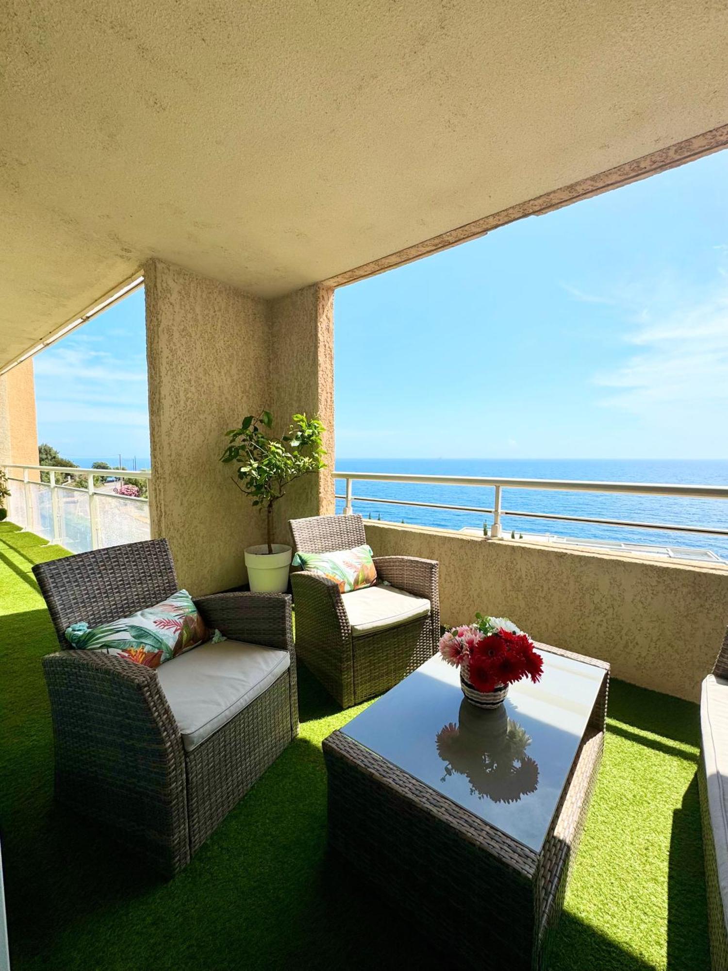 Апартаменты Vue Exceptionnelle Debut Cap Corse La Pier Noire San-Martino-di-Lota Экстерьер фото