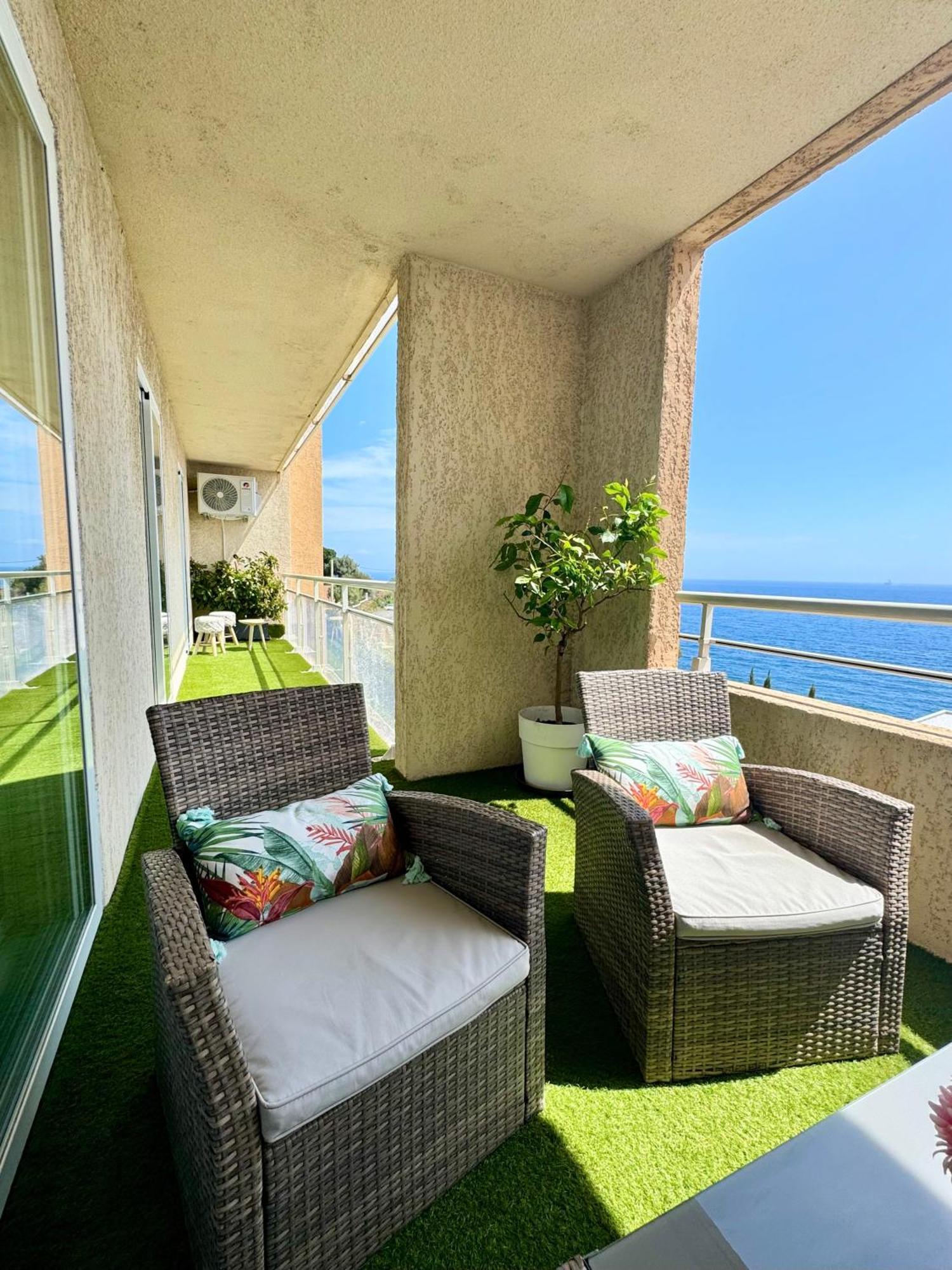 Апартаменты Vue Exceptionnelle Debut Cap Corse La Pier Noire San-Martino-di-Lota Экстерьер фото